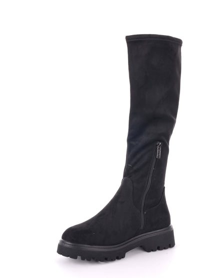 STIVALE ALTO SCAMOSCIATO XTI DA DONNA NERO