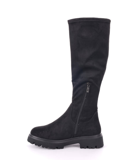 STIVALE ALTO SCAMOSCIATO XTI DA DONNA NERO