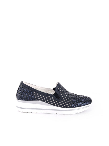 SLIPON SHOELAB DA DONNA BLU