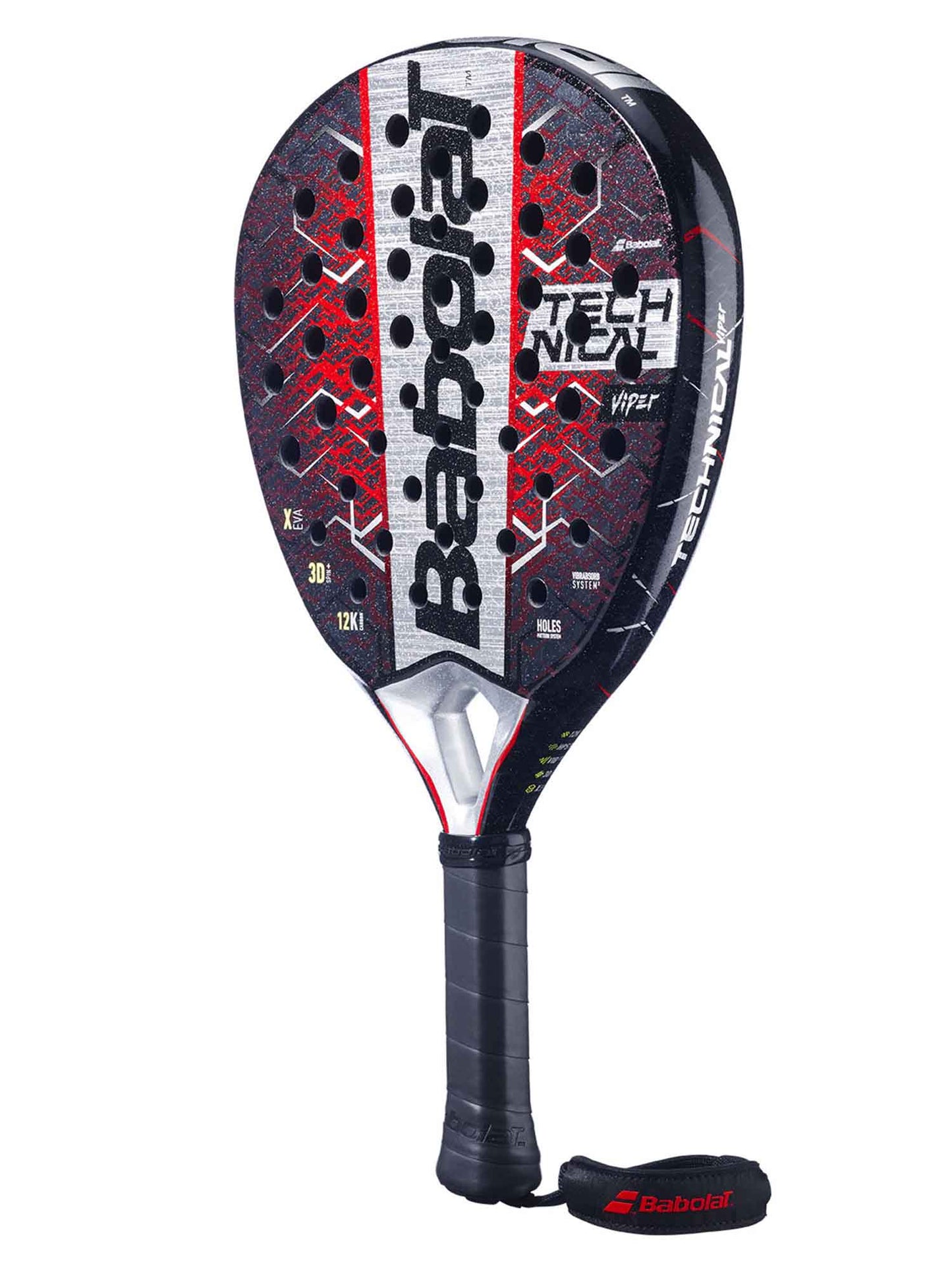RACCHETTA DA PADEL TECHNICAL VIPER 2025 BABOLAT ROSSO