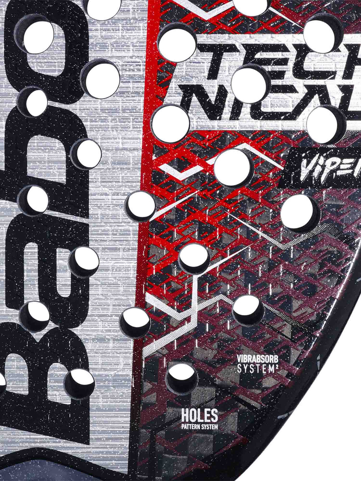 Babolat techn. viper racchette padel da unisex rosso
