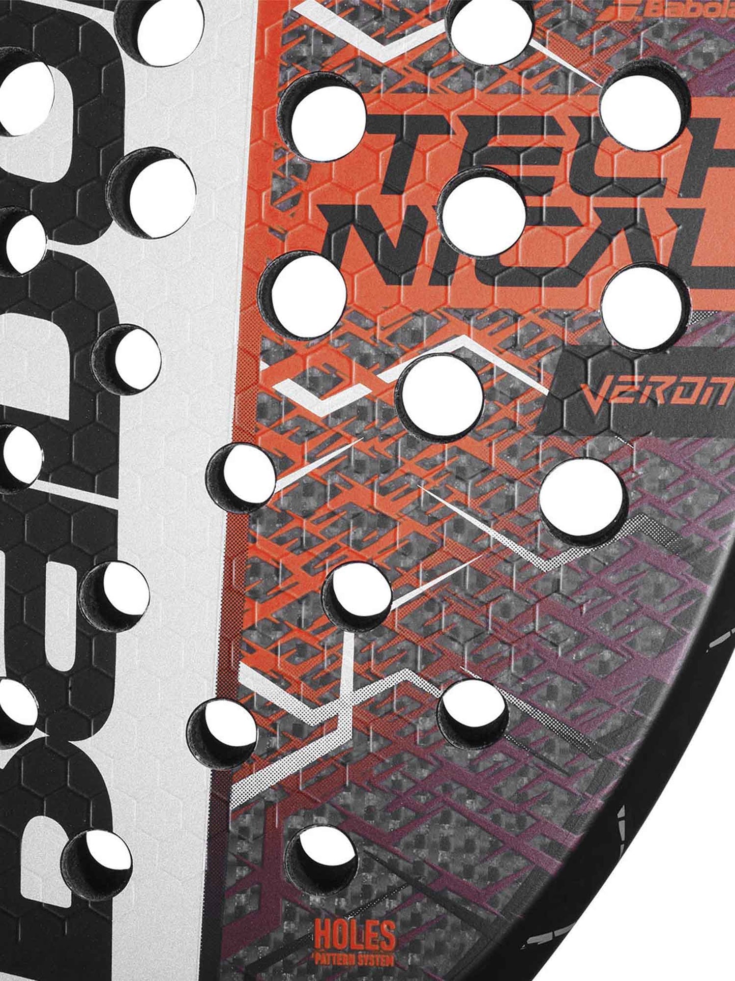 RACCHETTA DA PADEL TECHNICAL VERON 2025 BABOLAT ROSSO