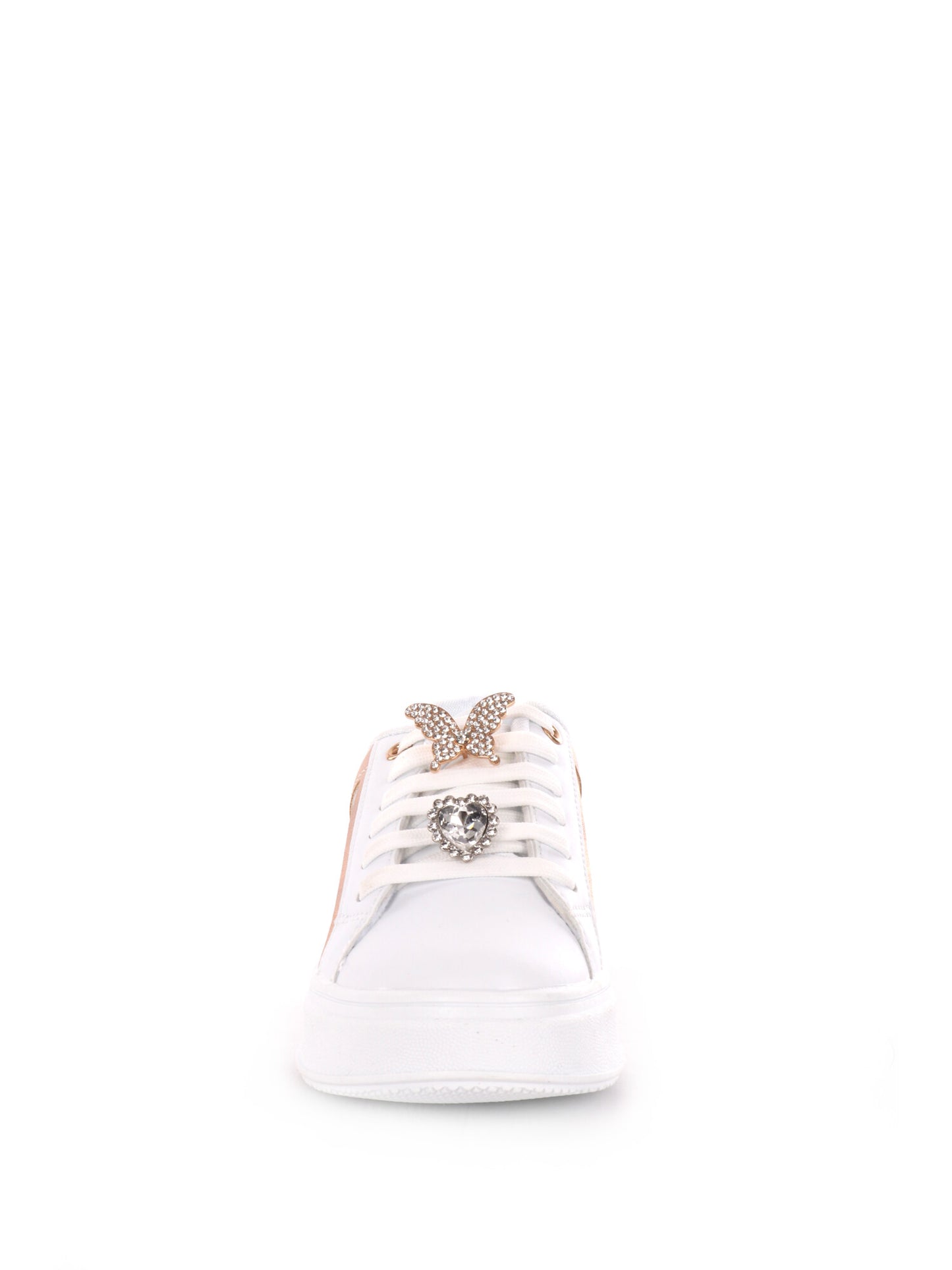 LOVE DETAILS SNEAKER - BIANCO ORO