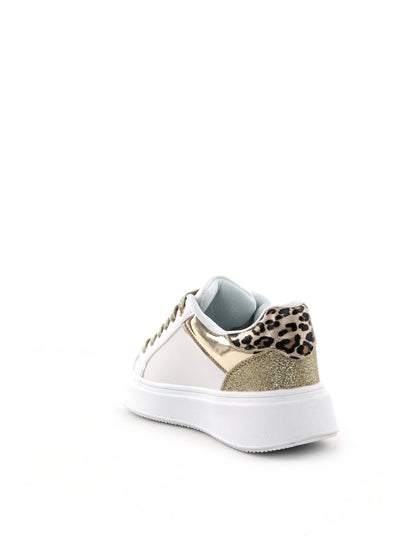 Sneakers Love Details unisex bambino multicolore con stampa leopardo