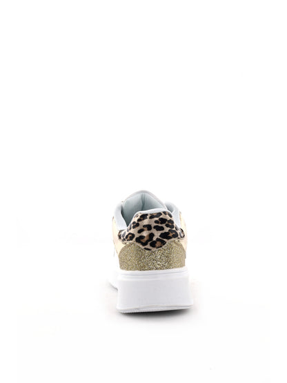 Sneakers Love Details unisex bambino multicolore con stampa leopardo