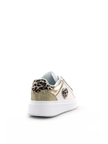 Sneakers Love Details unisex bambino multicolore con stampa leopardo