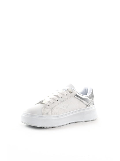 Love Details sneaker unisex bambino in elegante argento