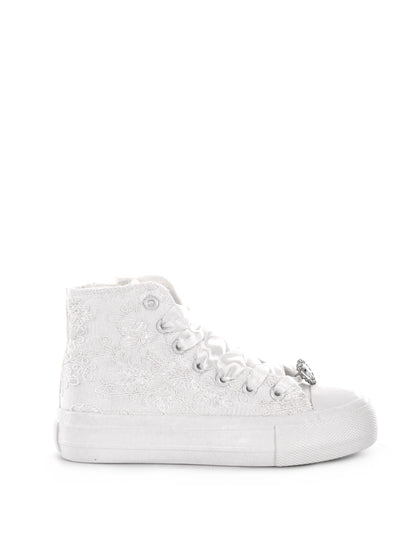 LOVE DETAILS SNEAKER - BIANCO