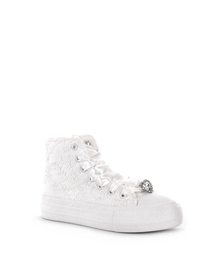 LOVE DETAILS SNEAKER - BIANCO