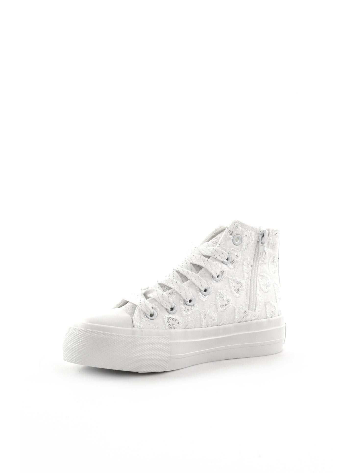 Love Details sneakers unisex bambino bianche per la primavera