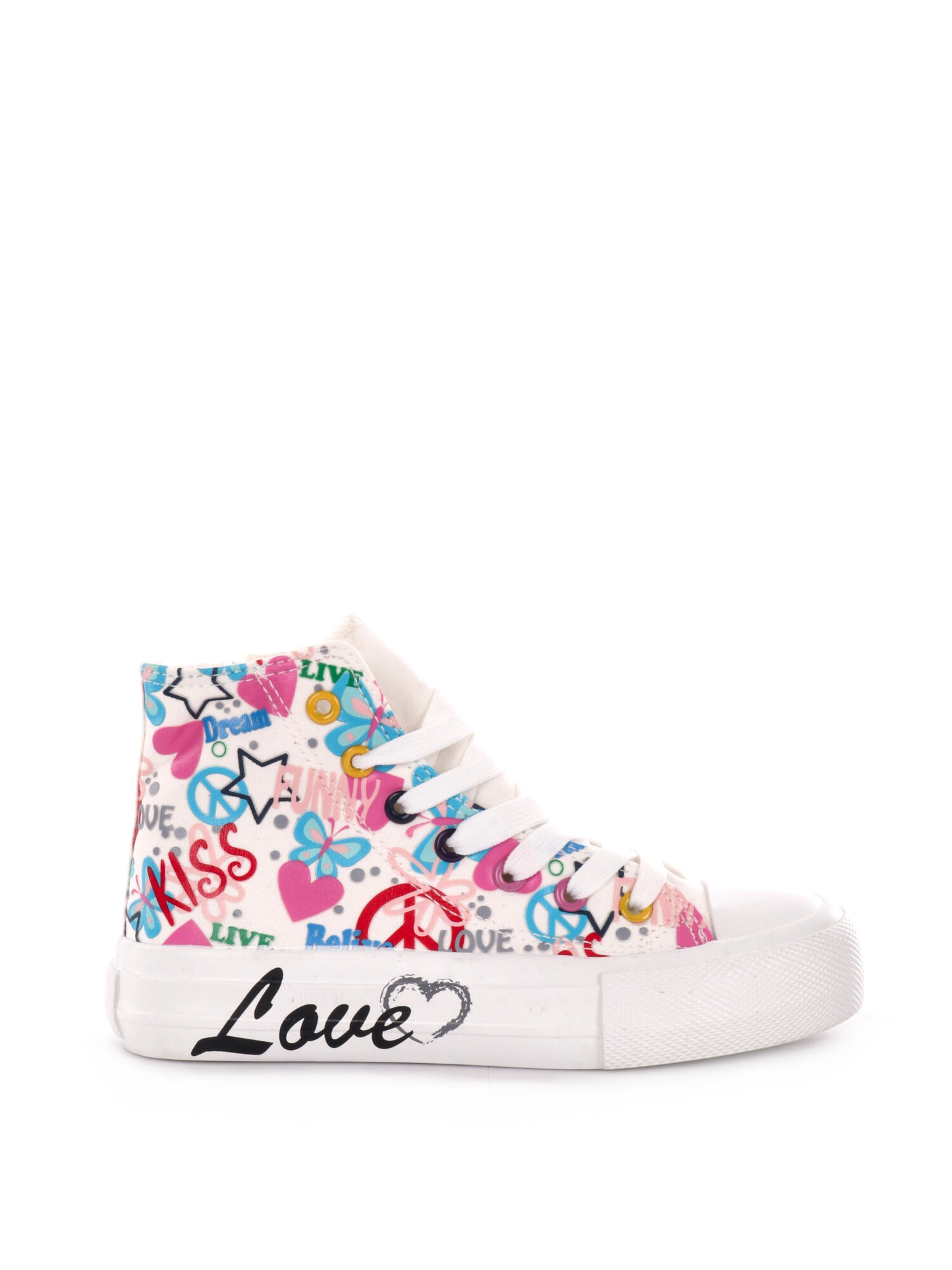LOVE DETAILS SNEAKER - BIANCO