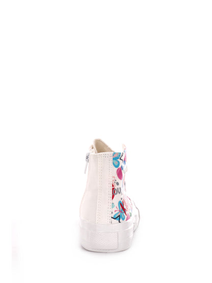 LOVE DETAILS SNEAKER - BIANCO