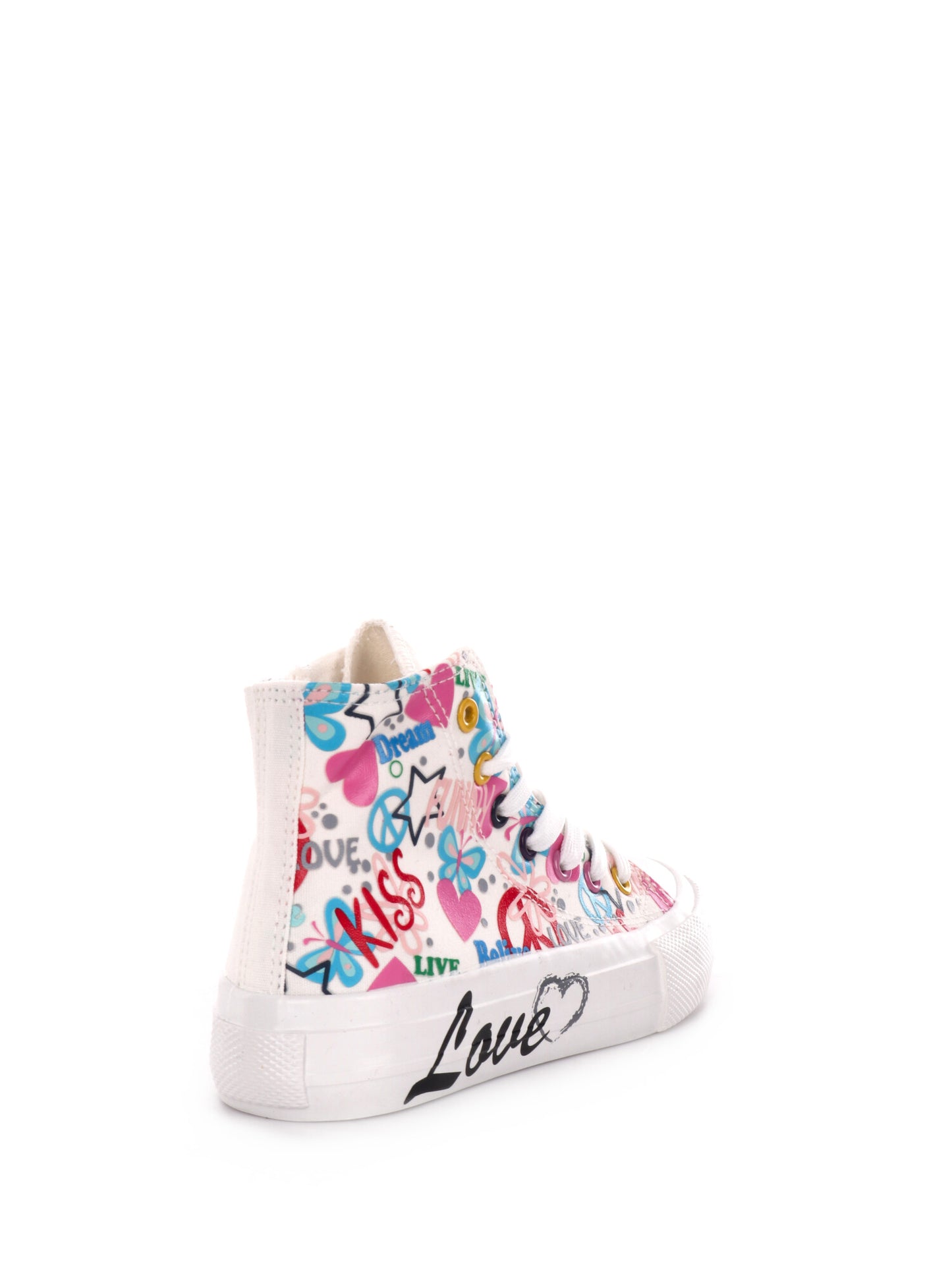 LOVE DETAILS SNEAKER - BIANCO