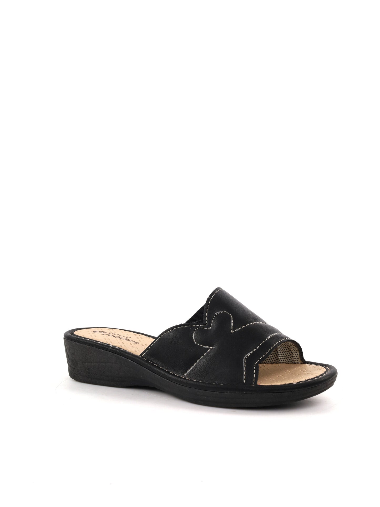Ciabatte donna Tiglio Sophia in nero, comode ed eleganti