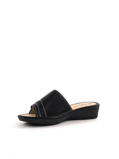 Ciabatte donna Tiglio Sophia in nero, comode ed eleganti