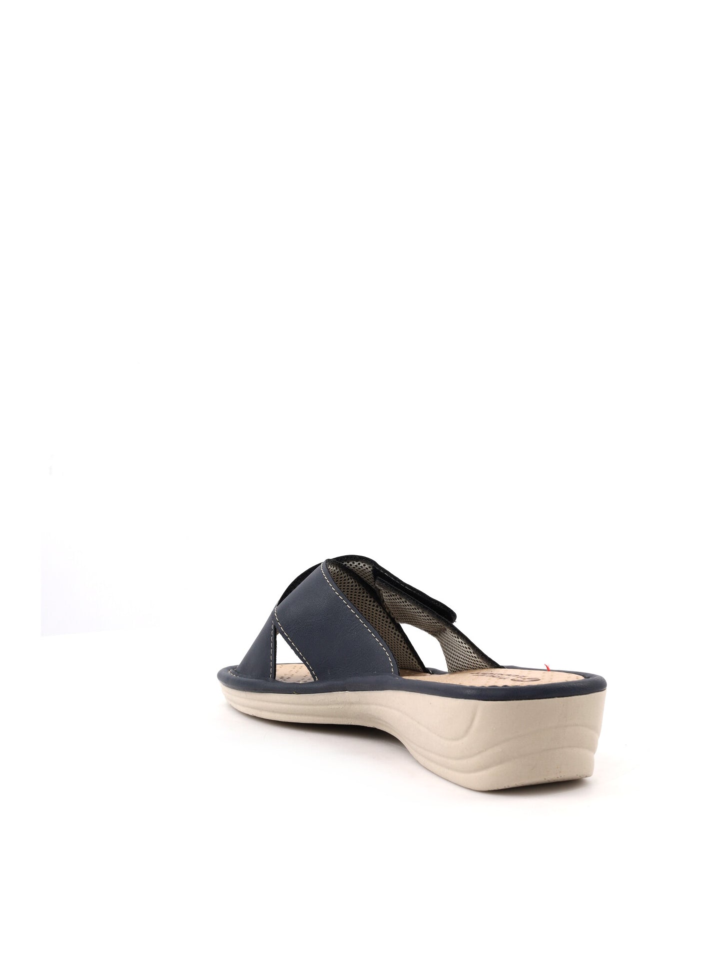 Ciabatte donna Tiglio Sophia in ecopelle blu elegante e confortevole