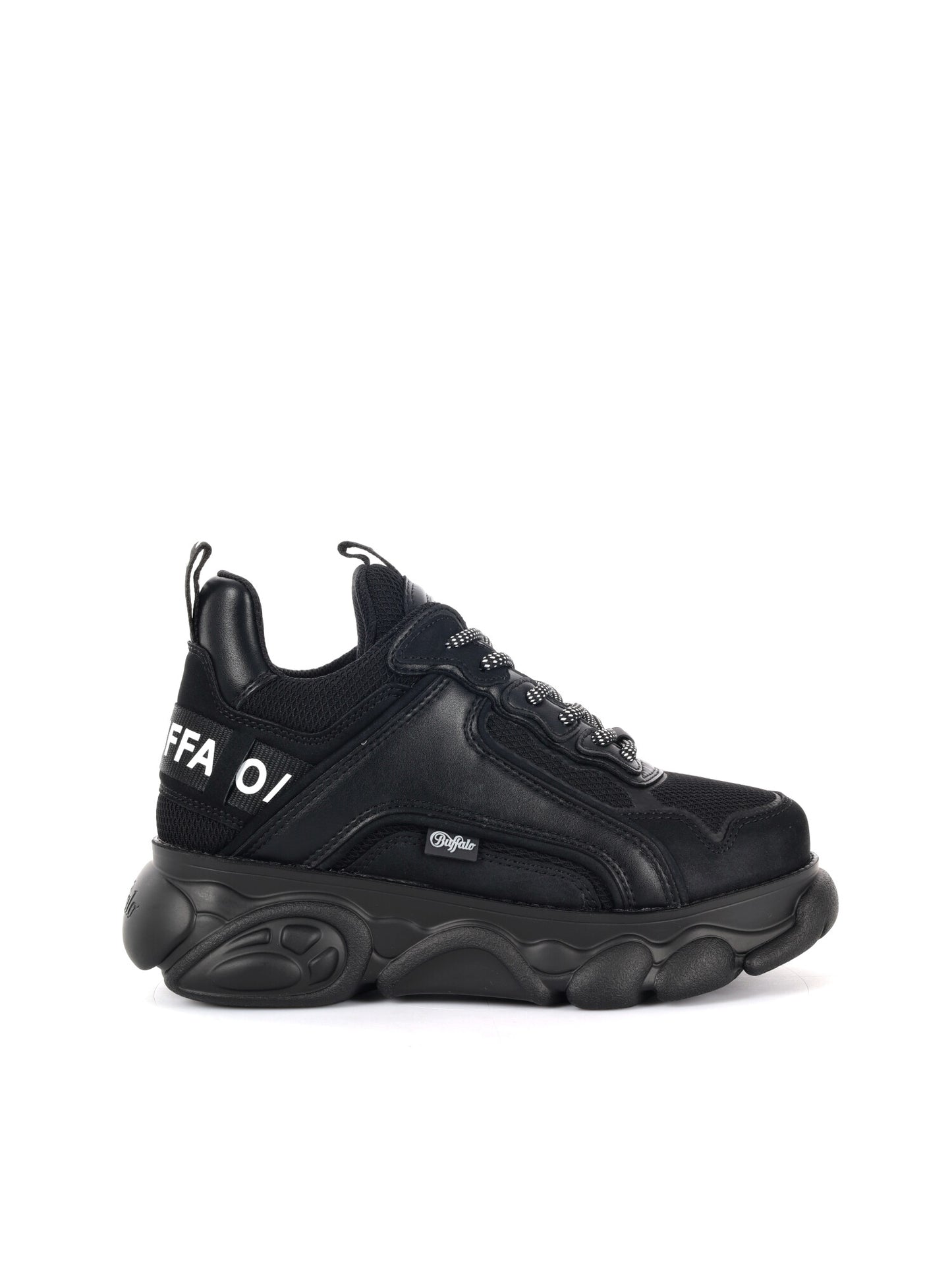 SNEAKERS CON PLATEAU CLD CHAI BUFFALO DA DONNA NERO