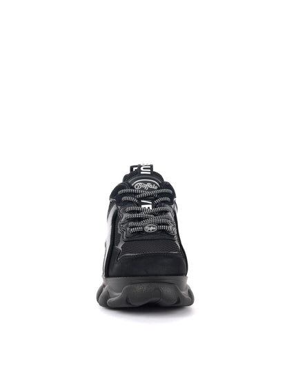SNEAKERS CON PLATEAU CLD CHAI BUFFALO DA DONNA NERO
