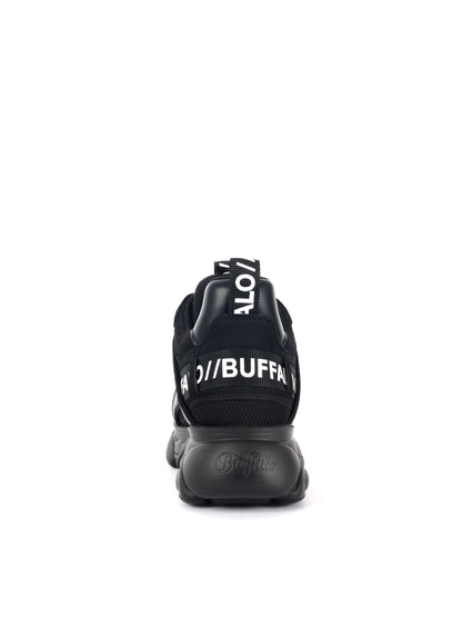 SNEAKERS CON PLATEAU CLD CHAI BUFFALO DA DONNA NERO