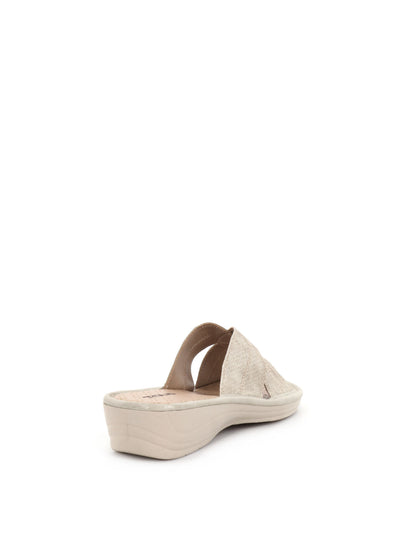 CIABATTA SOPHIA TIGLIO DONNA PLATINO
