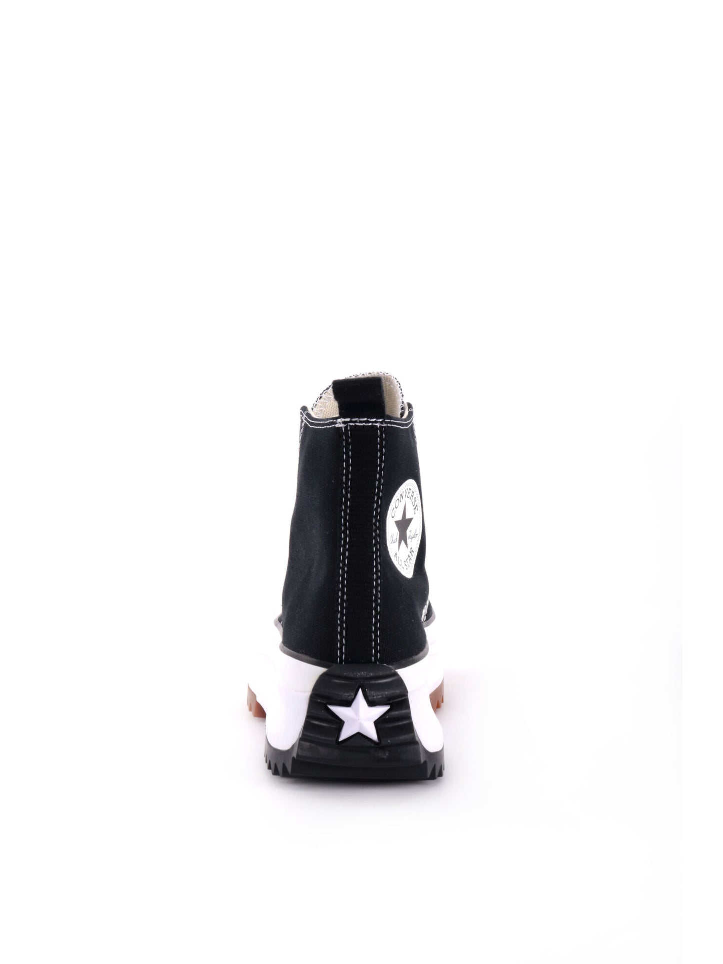 Converse Run Star Hi, sneakers platform nere da donna casual