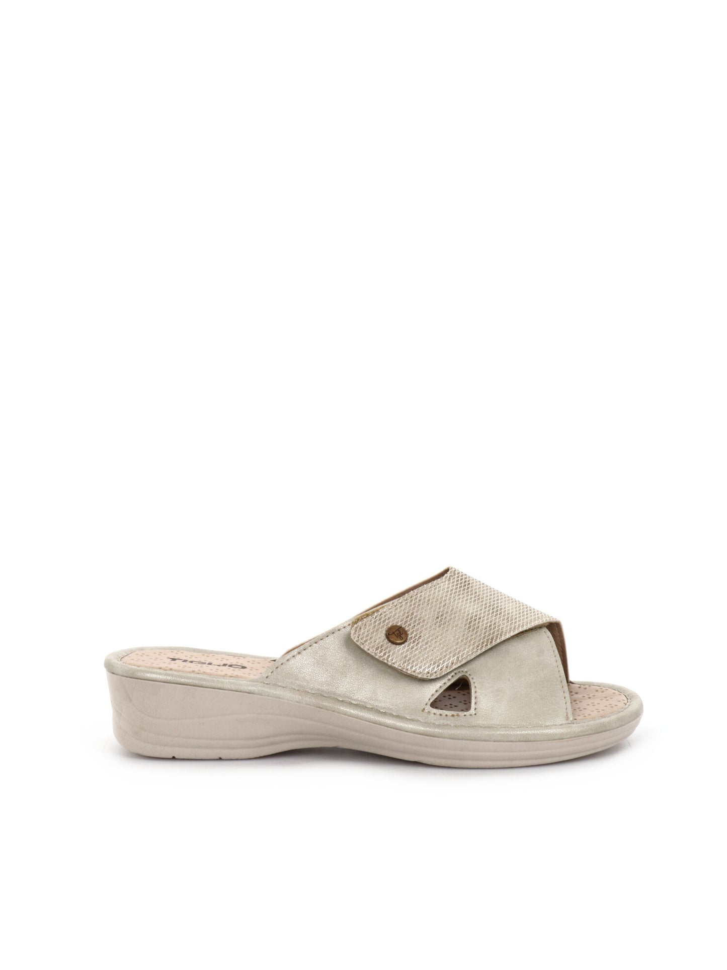 CIABATTA SOPHIA TIGLIO DONNA PLATINO