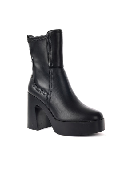 STVALETTO ALTO CON PLATEAU REFRESH DA DONNA NERO