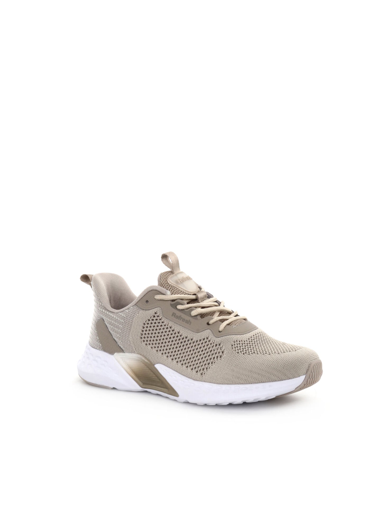SNEAKERS IN MESH REFRESH DONNA BEIGE
