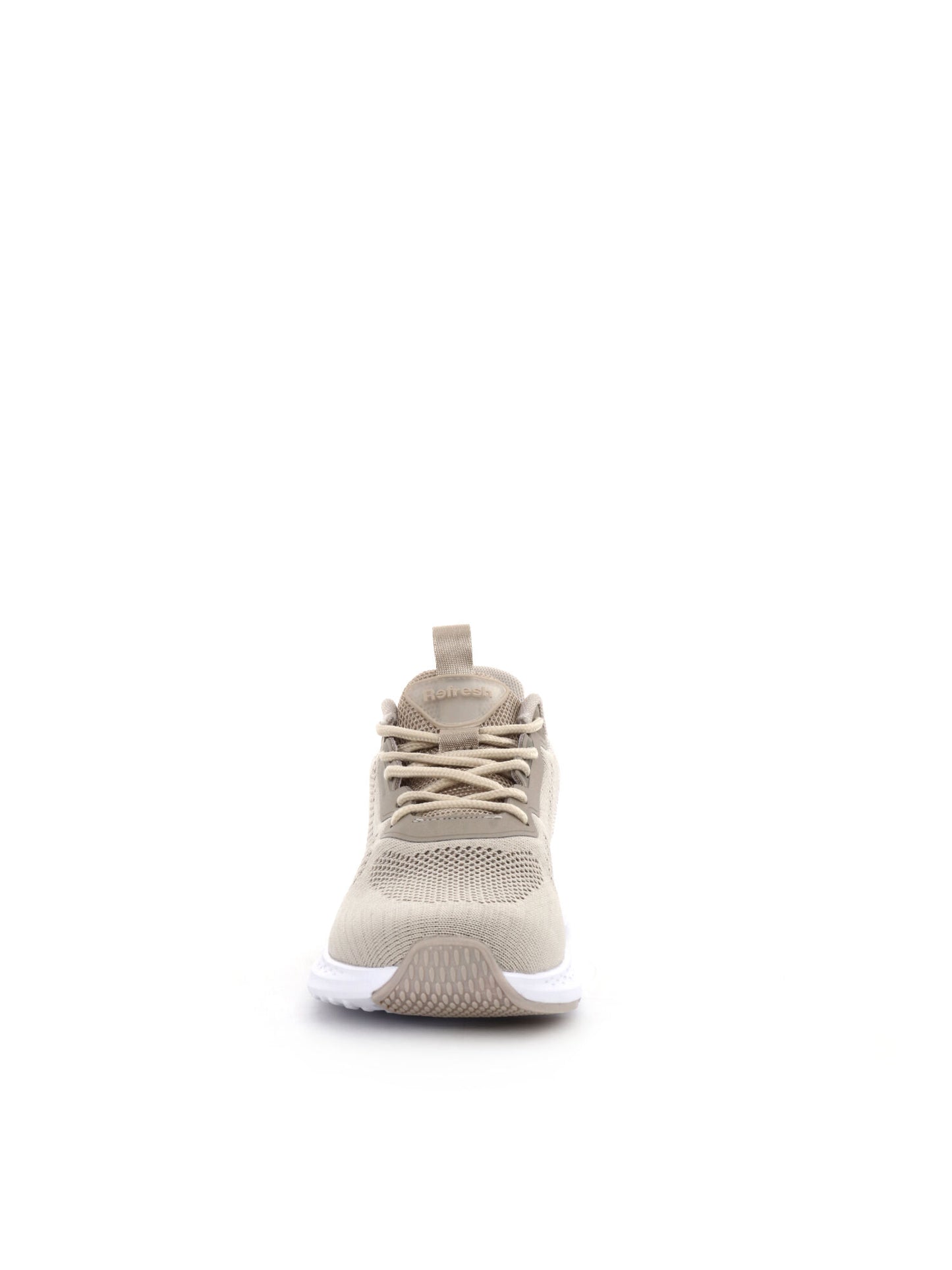 SNEAKERS IN MESH REFRESH DONNA BEIGE