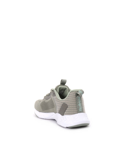 SNEAKERS IN MESH REFRESH DONNA KAKI