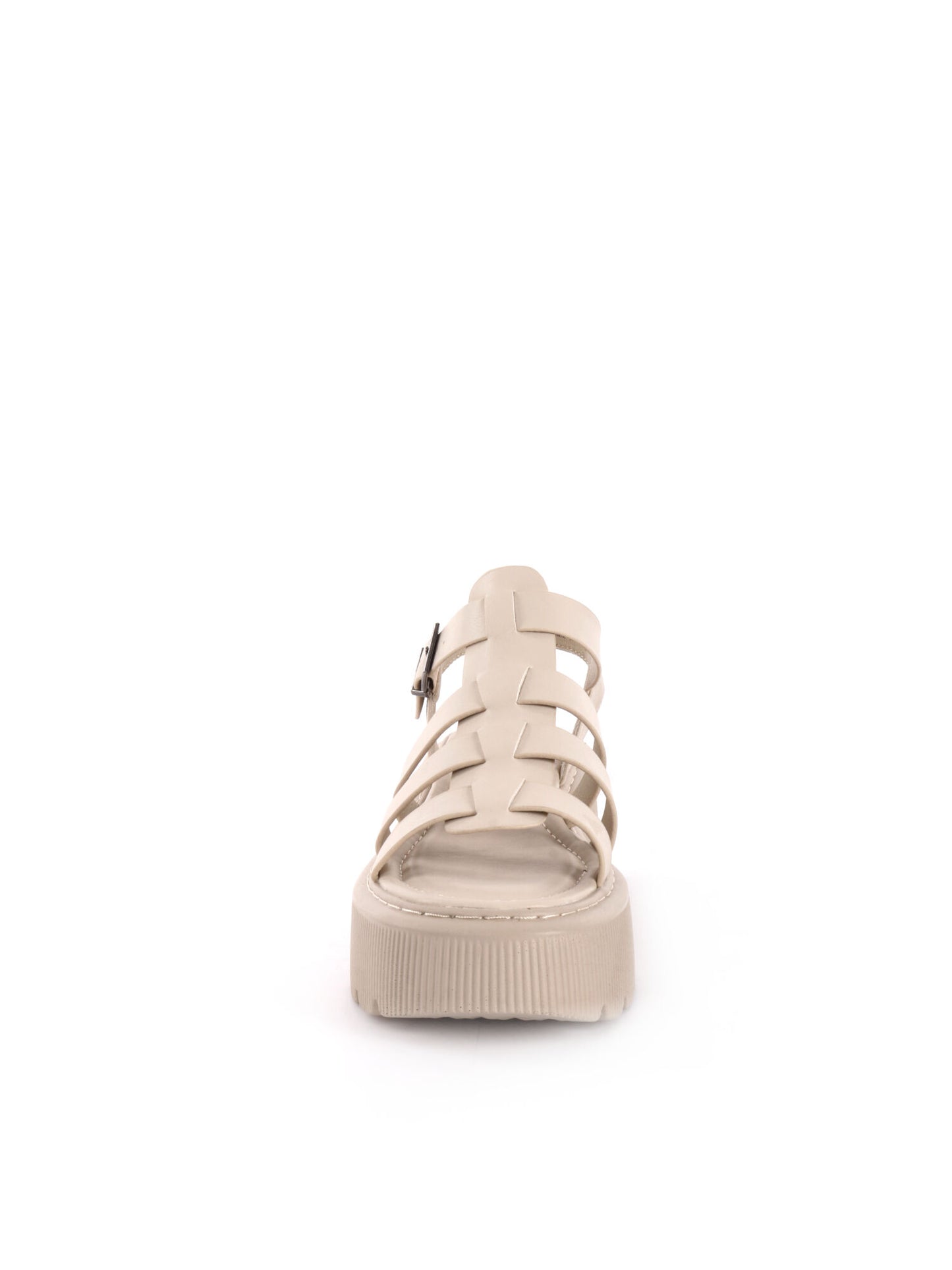 SANDALO CON ZEPPA REFRESH DONNA BEIGE