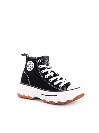 SNEAKERS CON PLATFORM REFRESH DONNA NERO