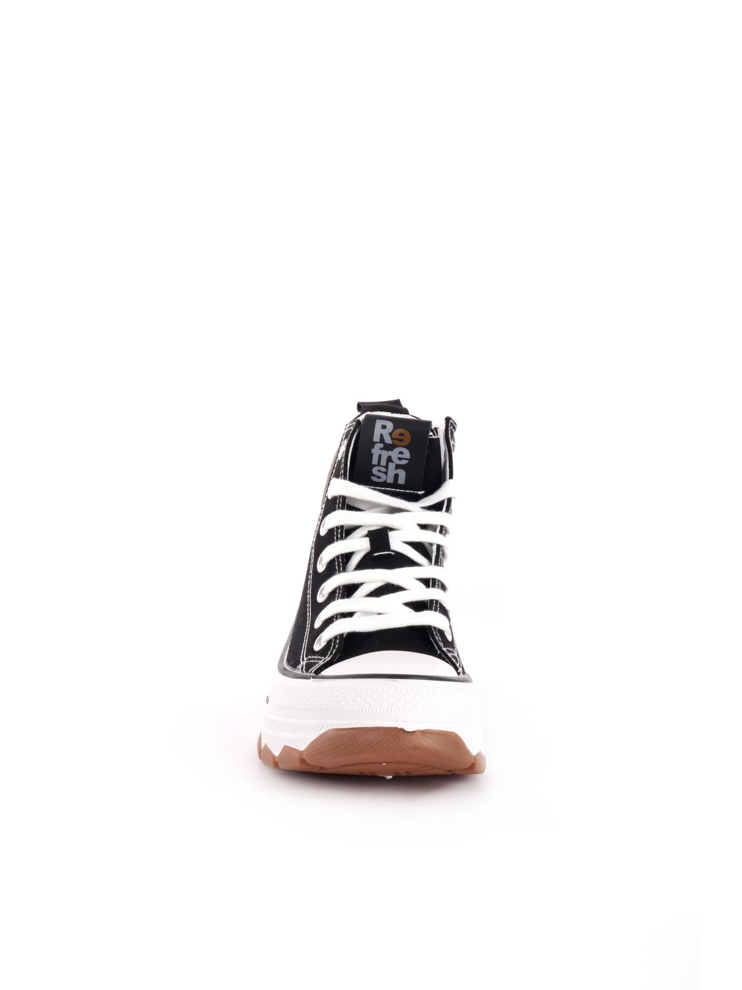 SNEAKERS CON PLATFORM REFRESH DONNA NERO