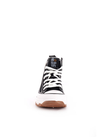 SNEAKERS CON PLATFORM REFRESH DONNA NERO