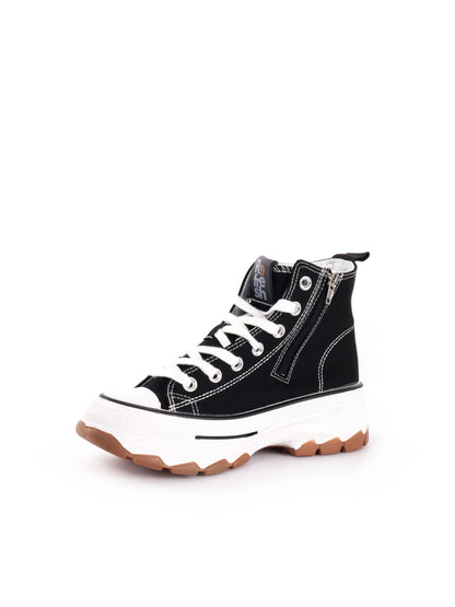 SNEAKERS CON PLATFORM REFRESH DONNA NERO