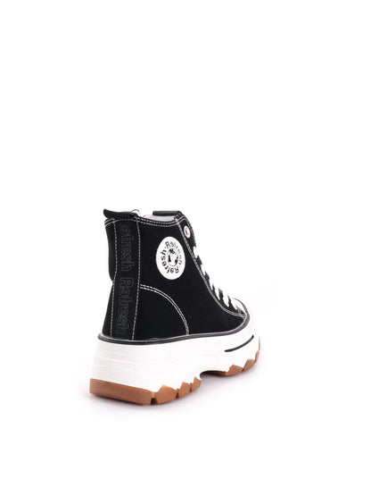 SNEAKERS CON PLATFORM REFRESH DONNA NERO