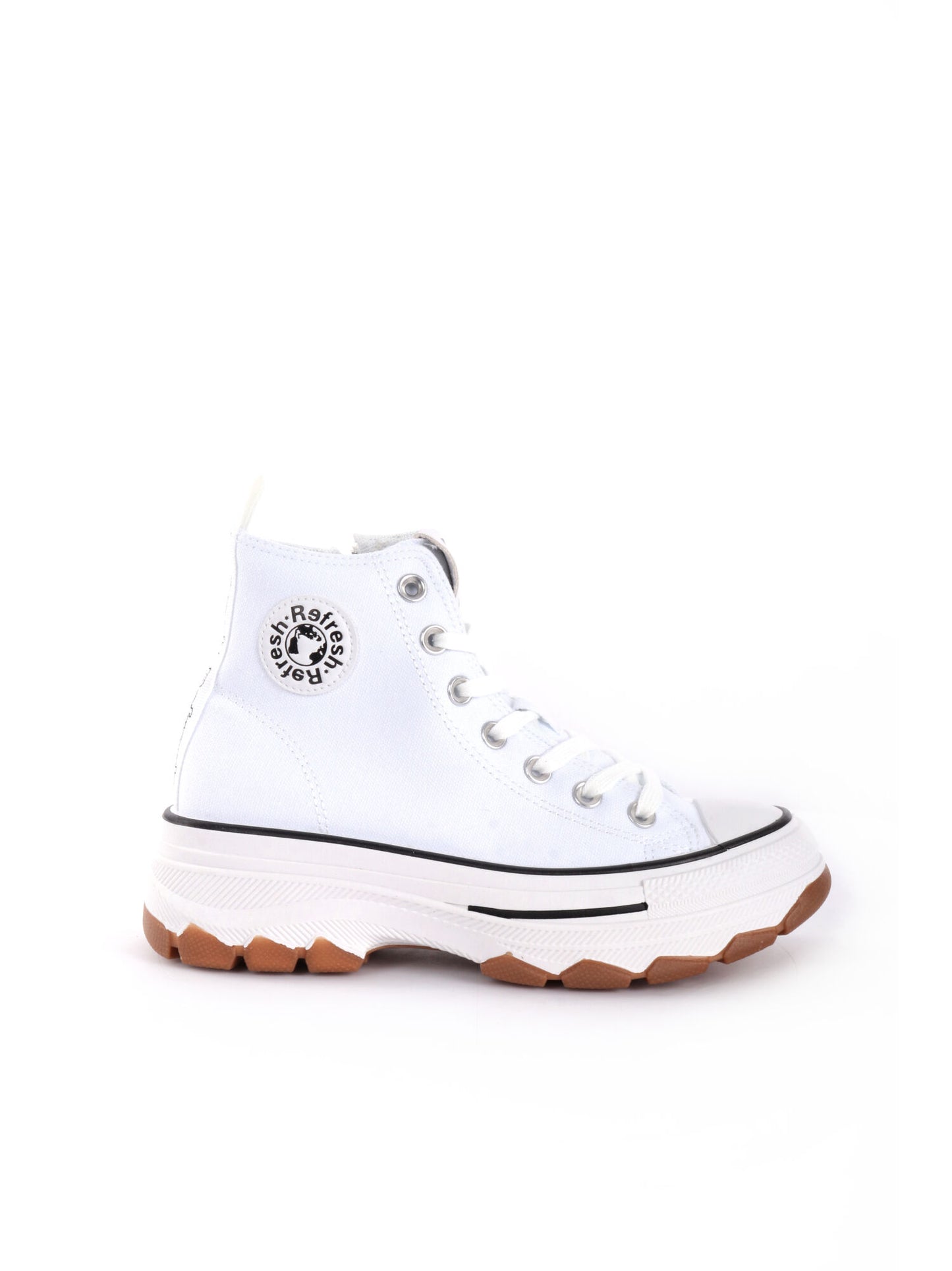 SNEAKERS  CON PLATFORM REFRESH DONNA BIANCO