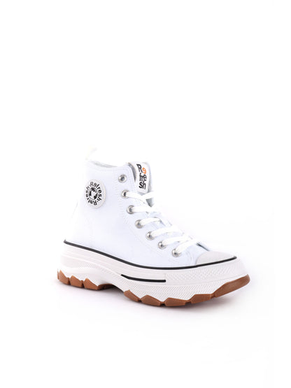 SNEAKERS  CON PLATFORM REFRESH DONNA BIANCO
