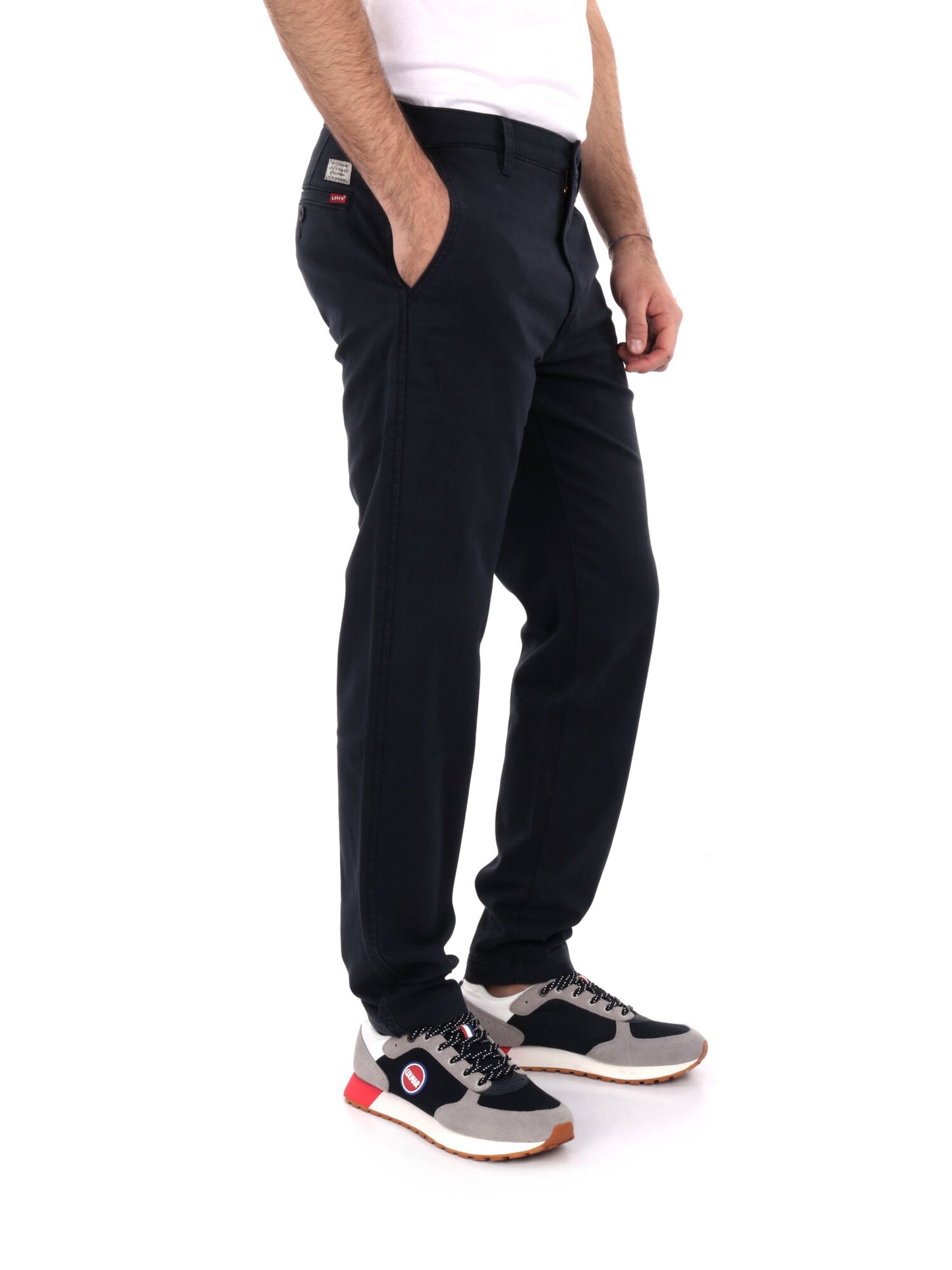 PANTA XX CHINO STANDARD LEVI'S BLU