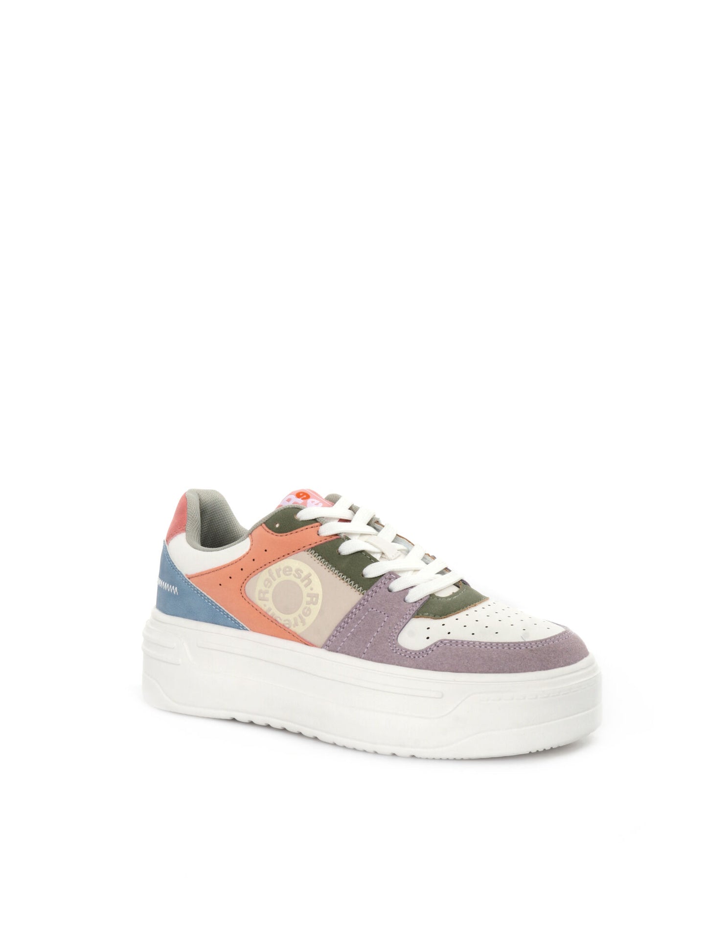 SNEAKERS CON PLATFORM REFRESH DONNA LILLA