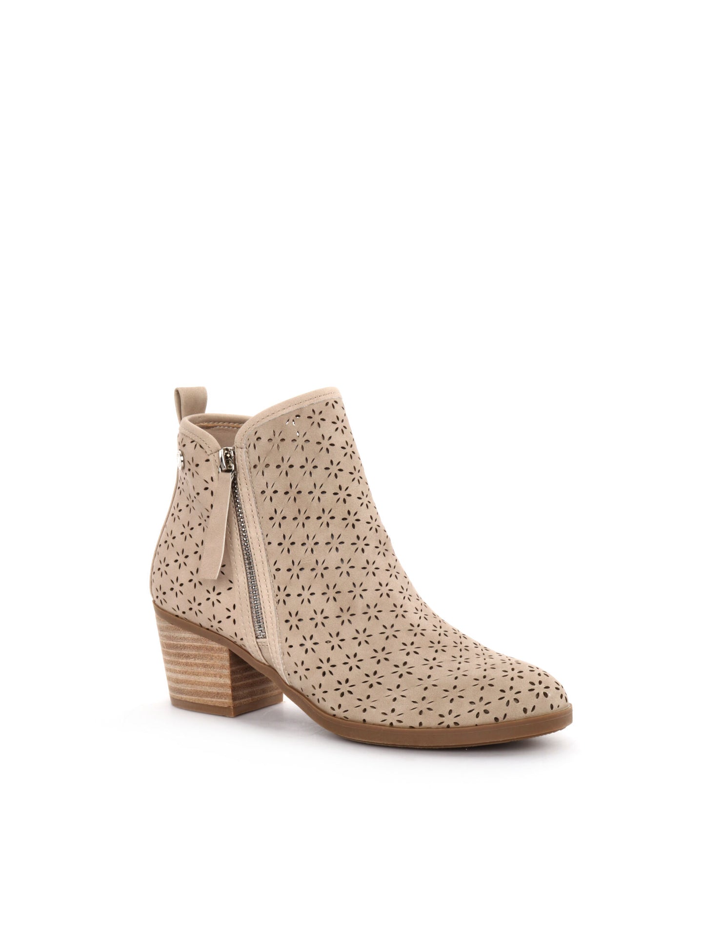 STIVALETTO CON ZIP REFRESH DONNA BEIGE