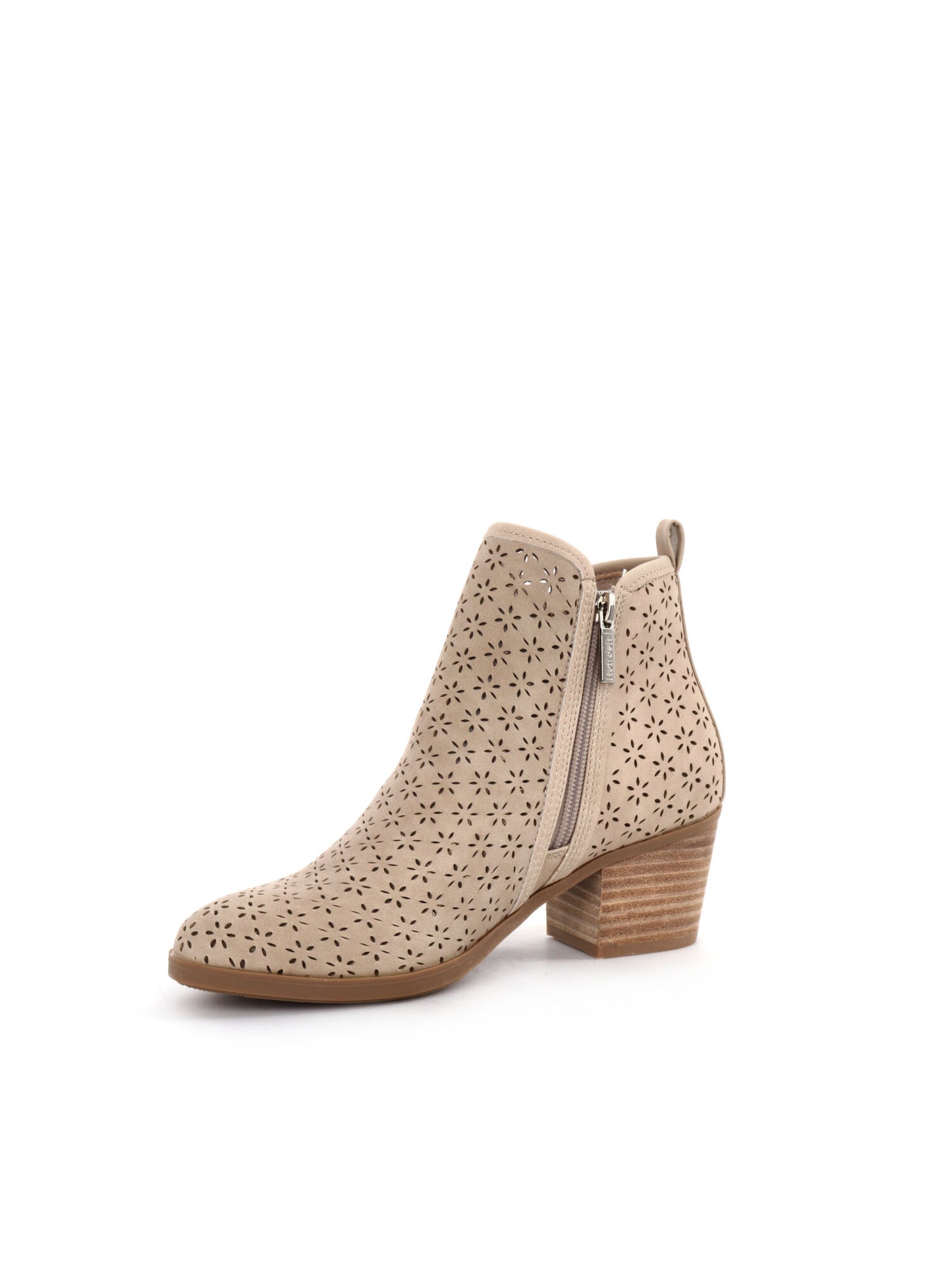STIVALETTO CON ZIP REFRESH DONNA BEIGE
