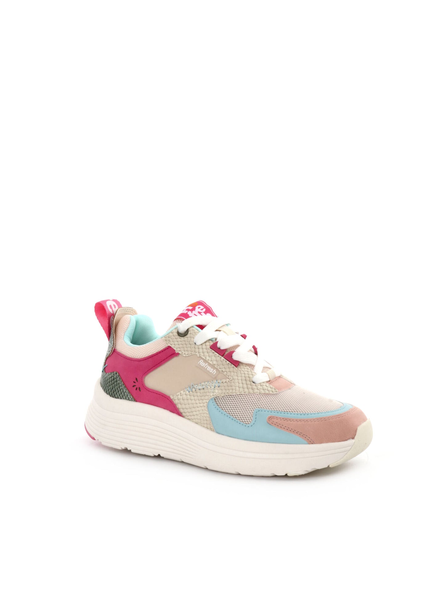SNEAKERS REFRESH DONNA FUXIA