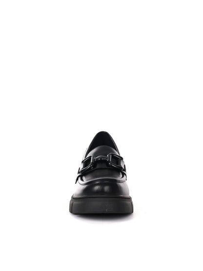 MOCASSINO CON TACCO REFRESH  DA DONNA NERO