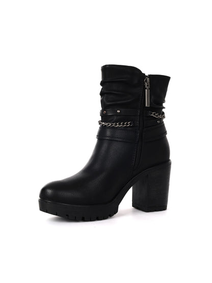 STIVALETTO CON CINTURINI REFRESH DA DONNA NERO
