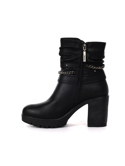 STIVALETTO CON CINTURINI REFRESH DA DONNA NERO