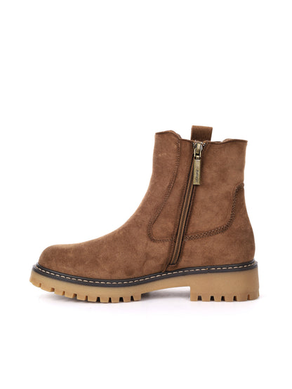 Refresh stivaletto stivale da donna taupe