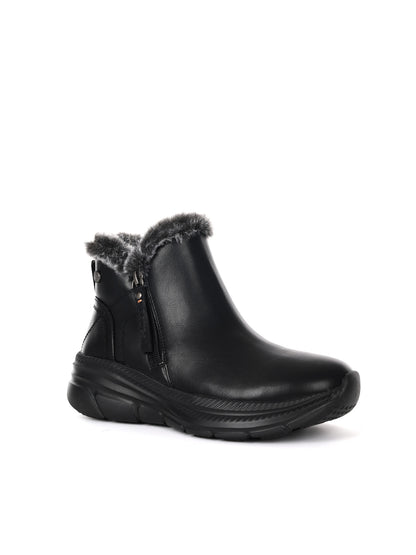 STIVALETTO CON PELLICCIA REFRESH DA DONNA NERO