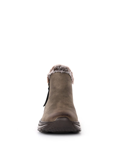 STIVALETTO CON PELLICCIA REFRESH DA DONNA TAUPE