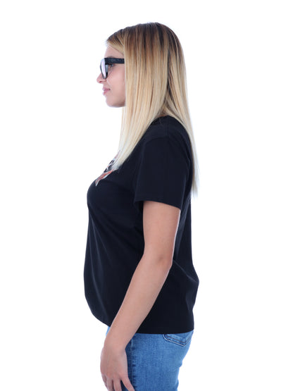 T-SHIRT CON STAMPA LEVI'S DONNA NERO